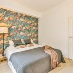 idées et conseils déco du papier peint tête de lit pour chambre adulte